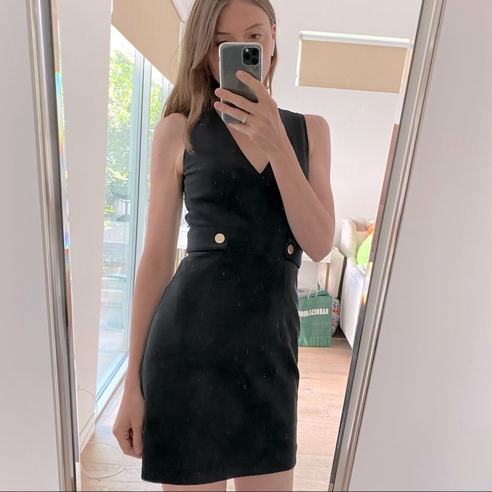 H&M V-neck mini dress
